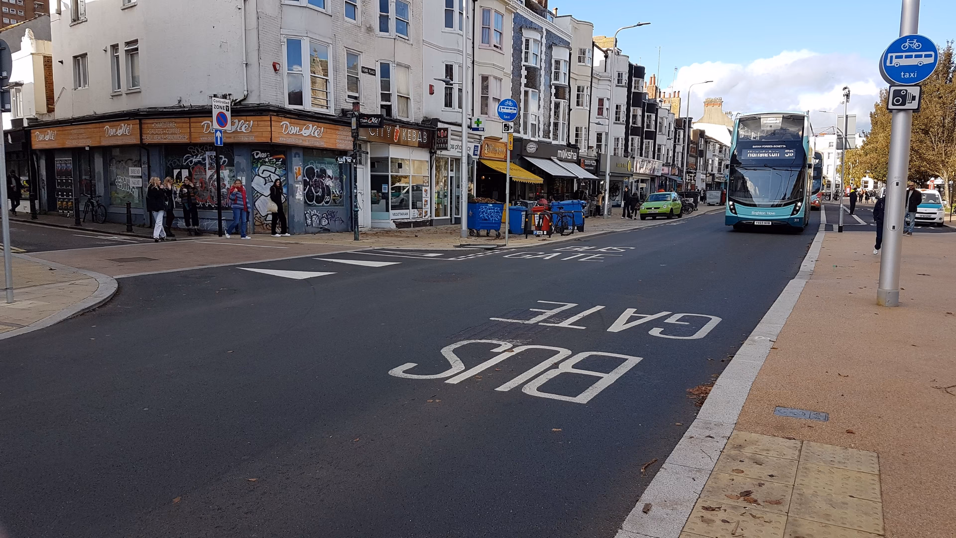Are 'bus gates' still a problem in Brighton?