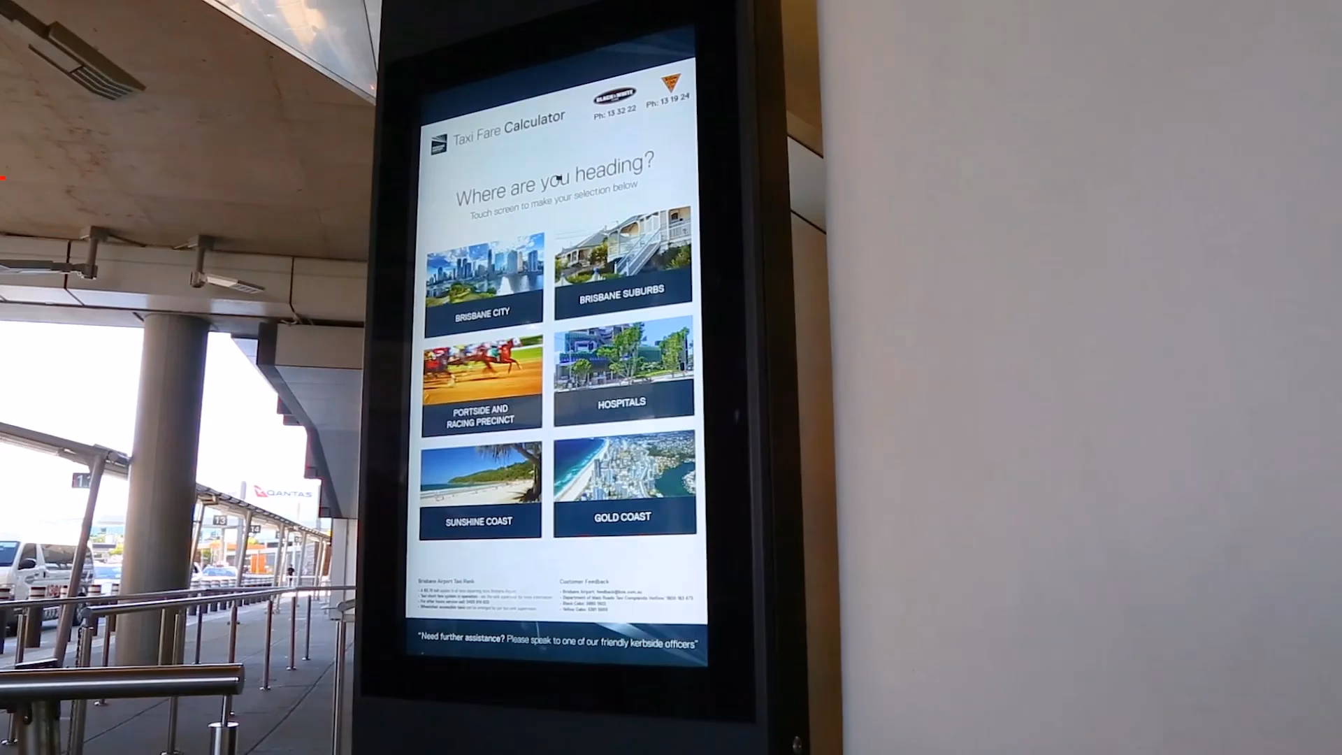 How much is a taxi from Brisbane Airport to city center?