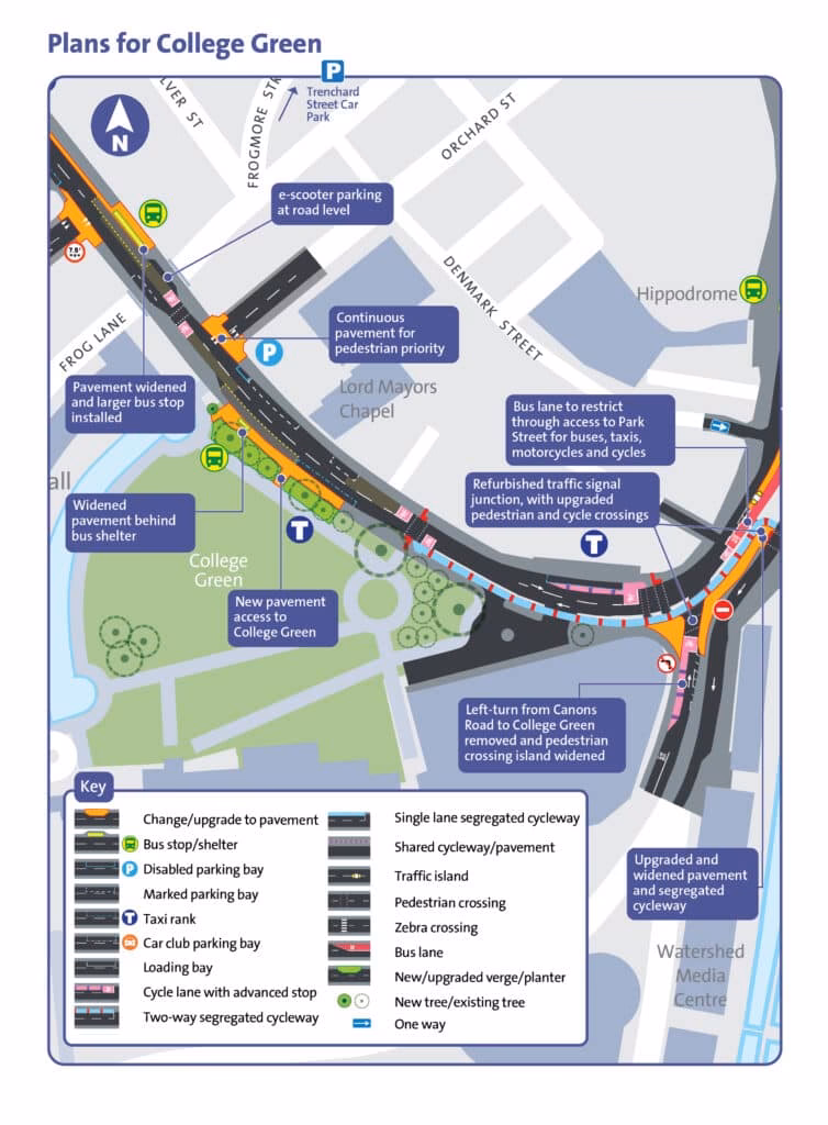Can a disabled person get a bus pass in Bristol?