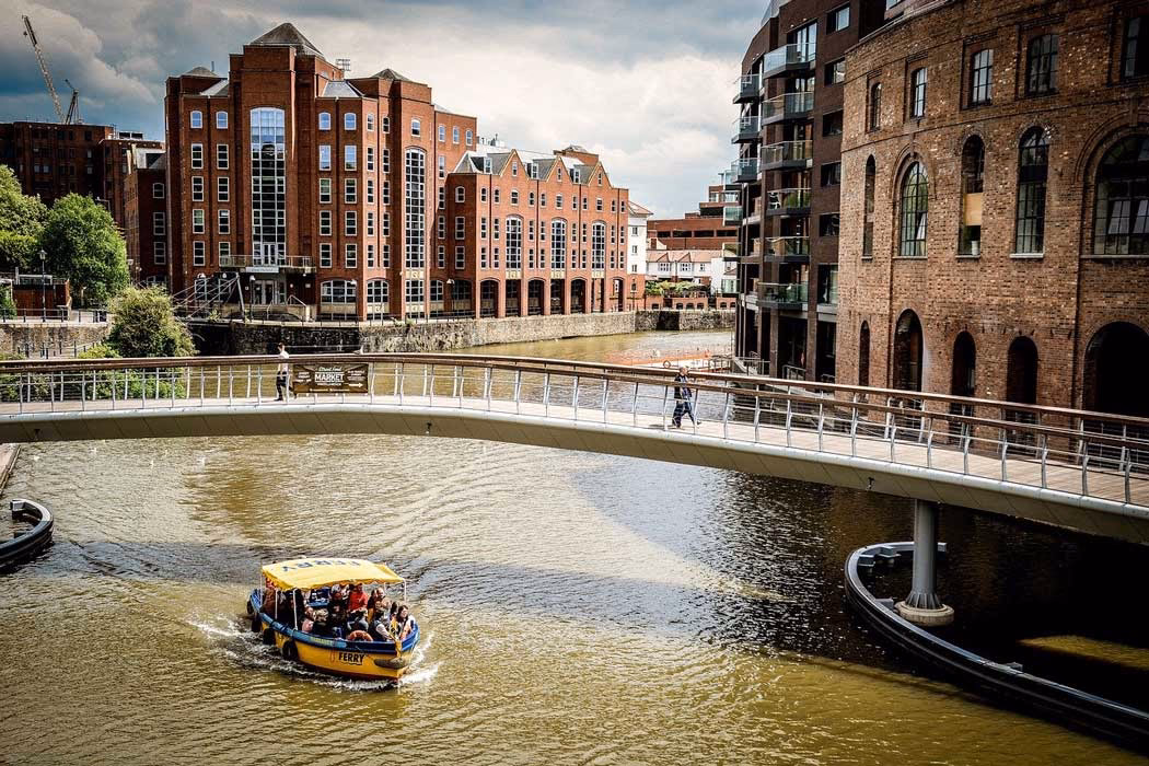 How do I get from Bristol Temple Meads to Bristol Harbour (water)?