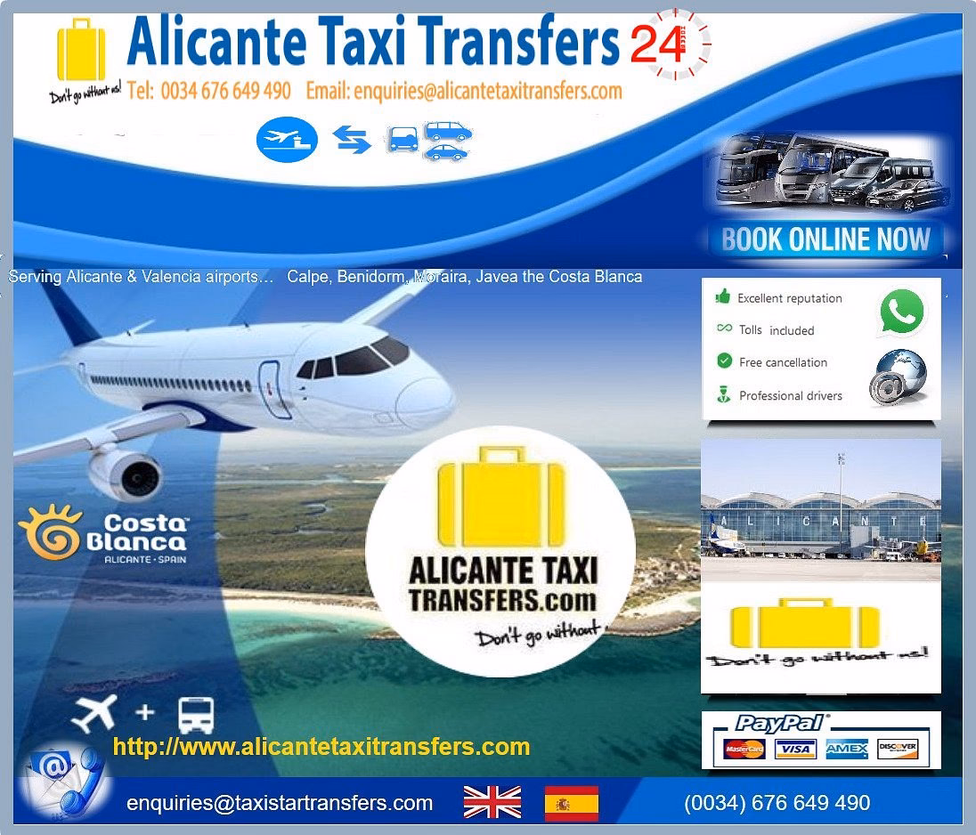 Are cheap Benidorm transfers paid on arrival?