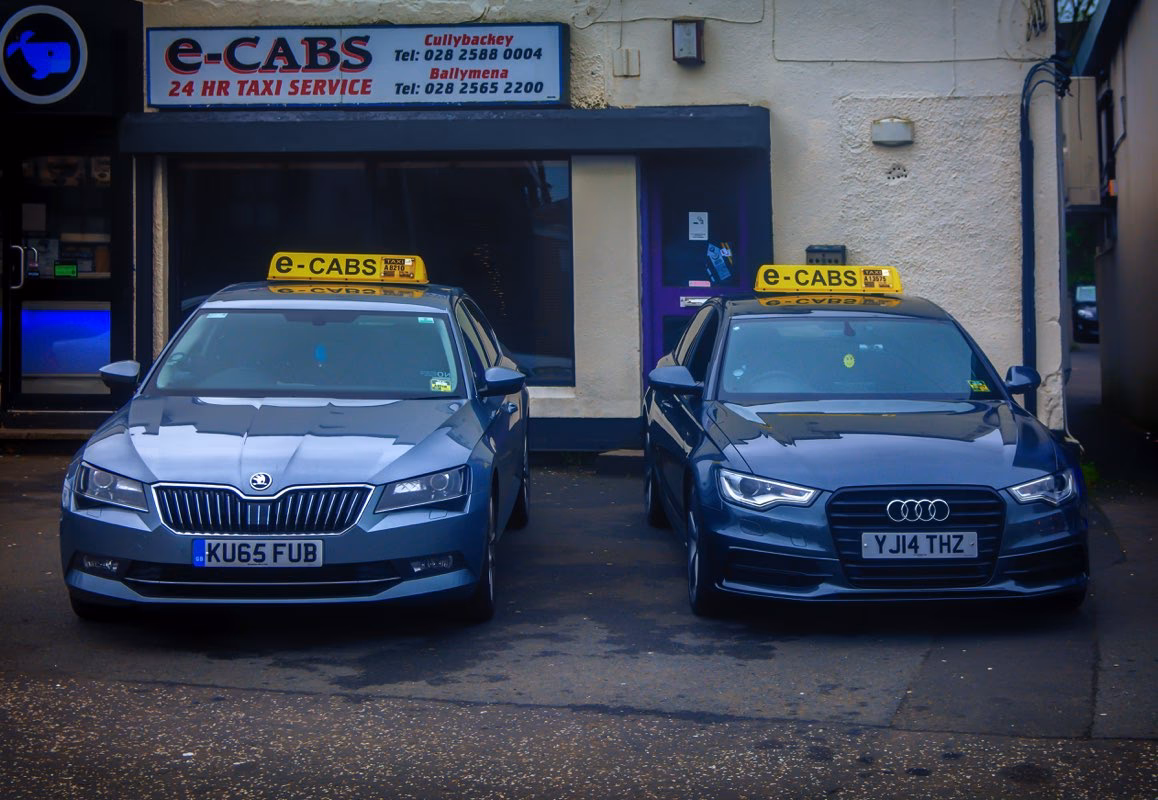 Where do taxis work in Northern Ireland?