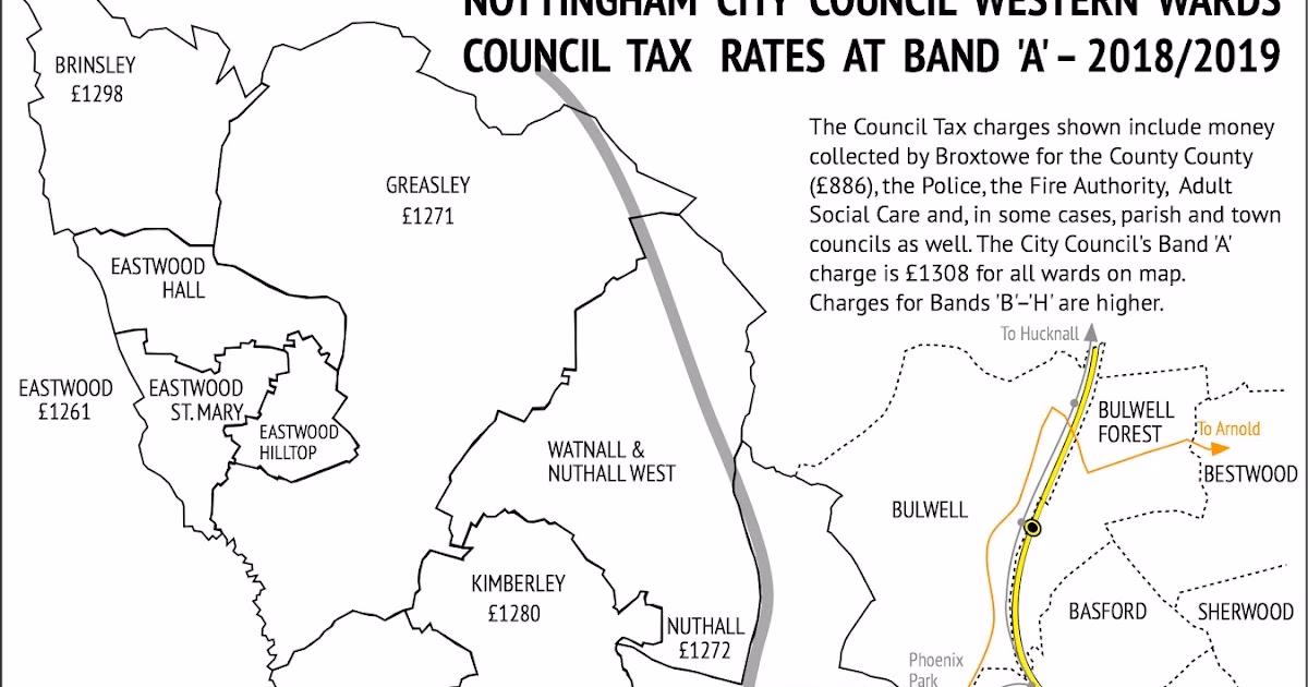 What is the council tax base for the borough?