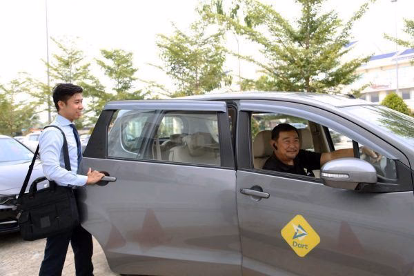 Where can I get a metered taxi in Brunei?