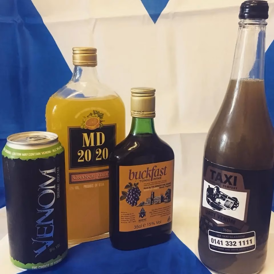 How do you make a Buckfast drink in Glasgow?