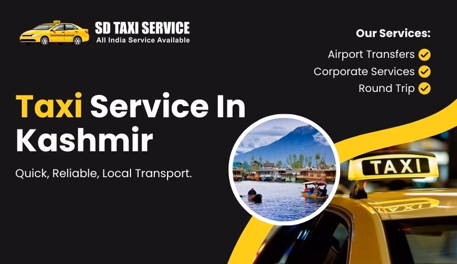 Where to get a cab in Kashmir & Srinagar?