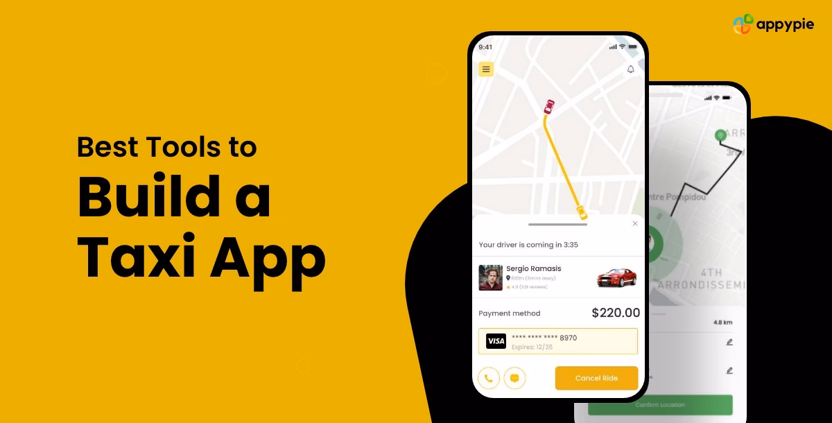 What is the next step in taxi app development?