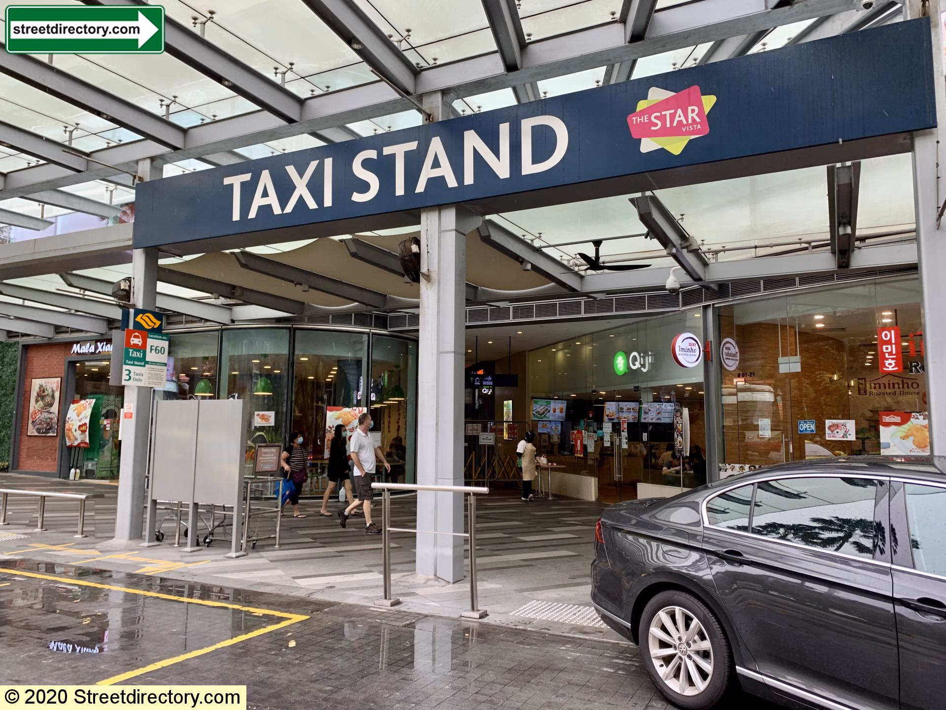 Where is taxi stand F46 - North Bouna Vista Road?