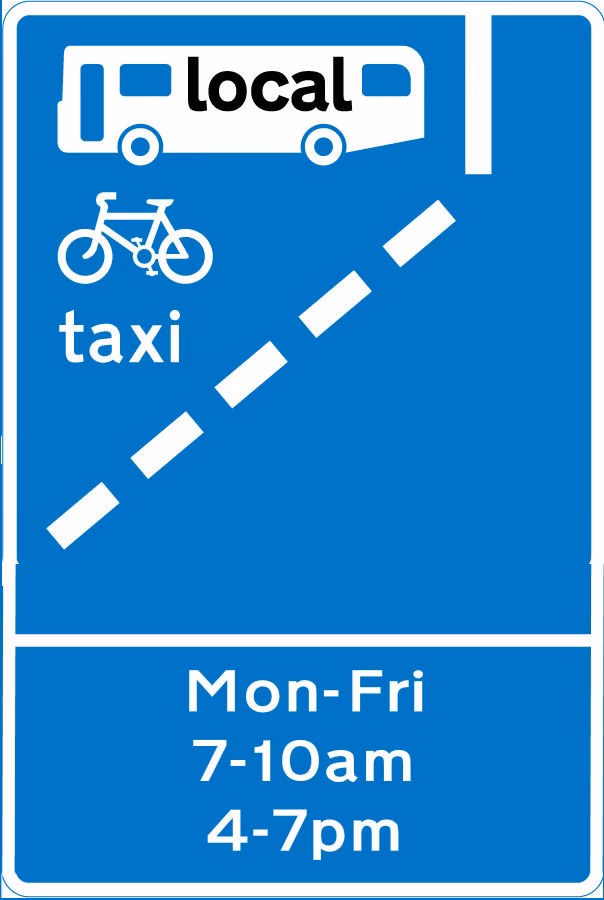 What is a bus lane TRO?