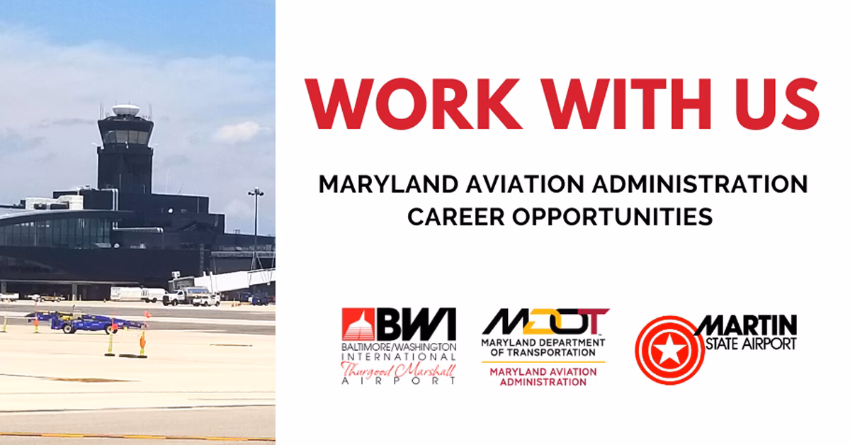What jobs are available at BWI Thurgood Marshall Airport?