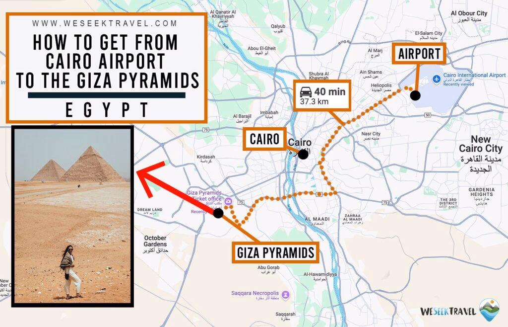 How much does it cost to go to Giza pyramids?