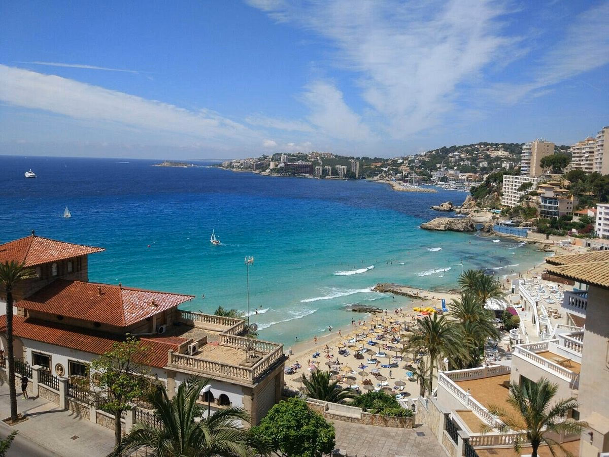 Where is Cala Mayor located?