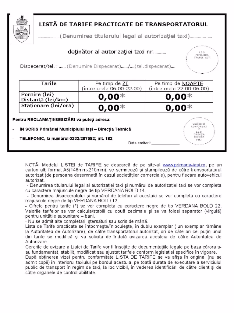 How is a taxi price calculated?