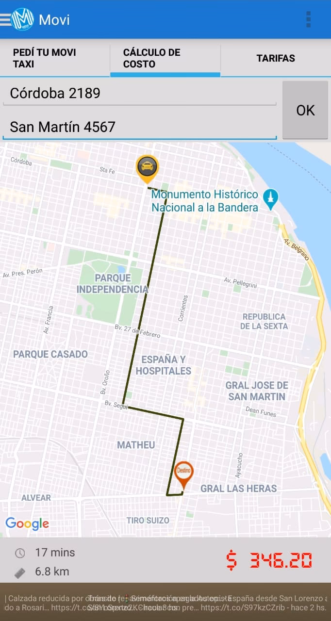 ¿Cómo calcular el costo de un viaje en coche?