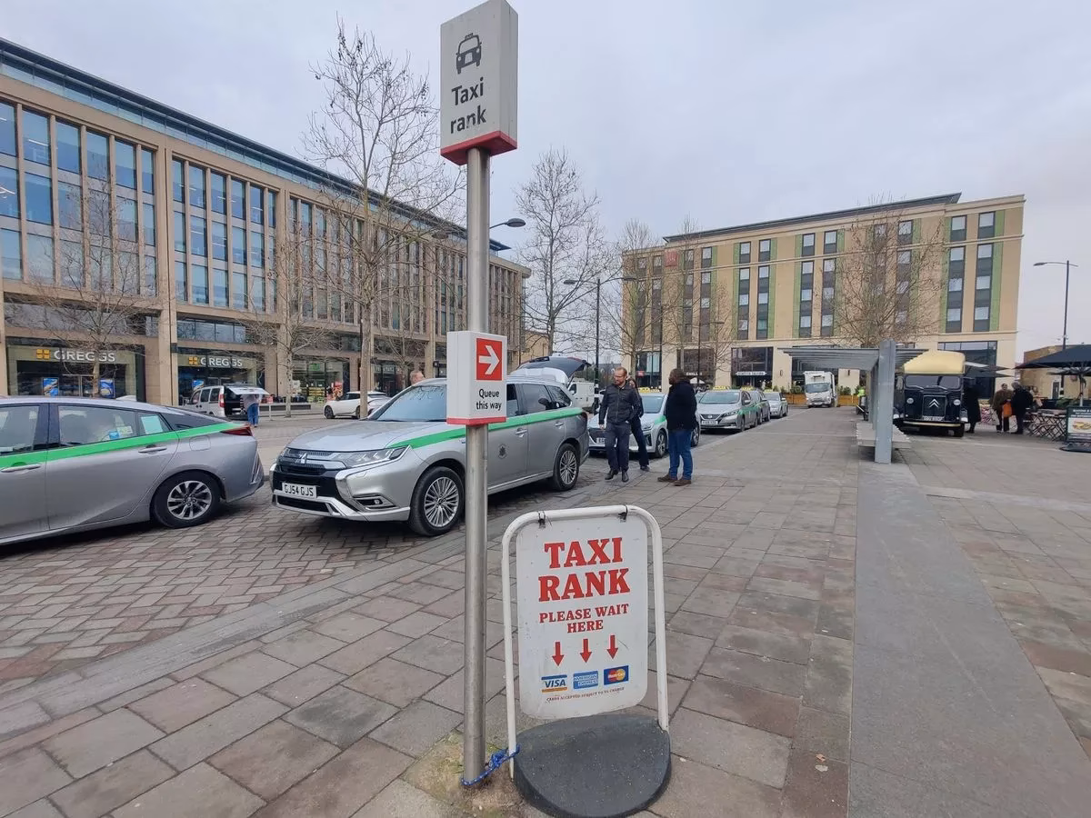How do Cambridgeshire Police deal with speeding fines?