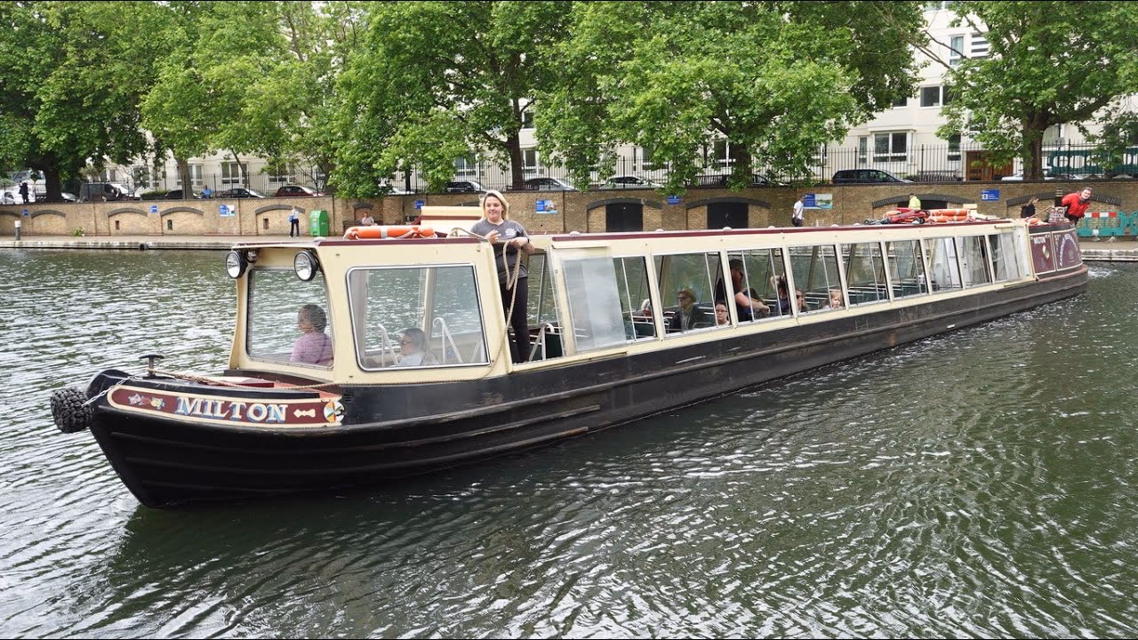 What is a cocktail canal boat trip from Camden?