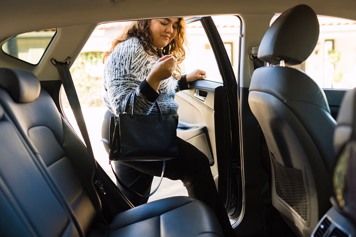 Can you get a taxi home after sedation?