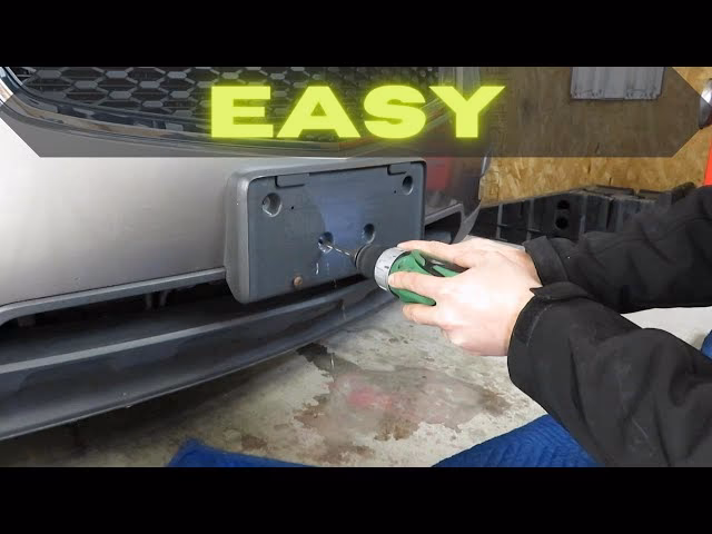 What happens when you remove a private number plate?