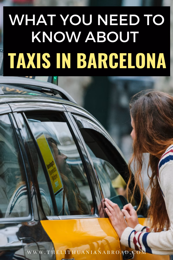 How do taxi prices work in Barcelona?