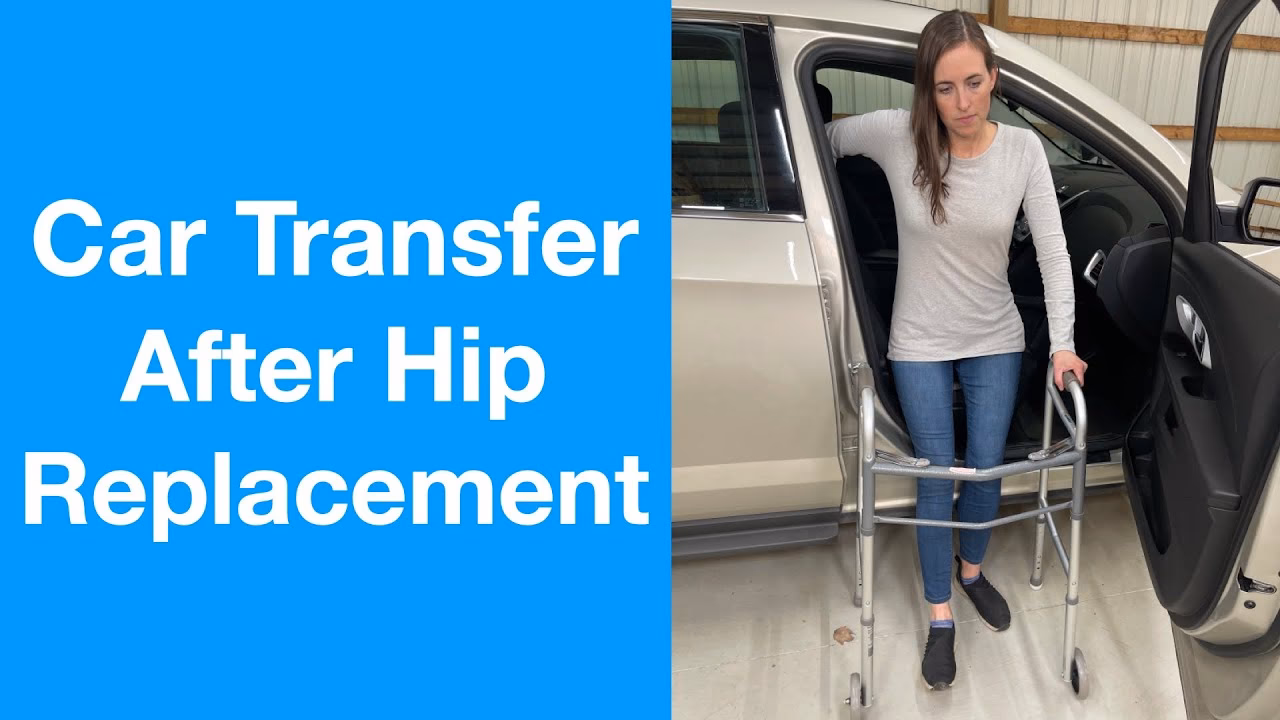 Can you travel by car after hip replacement surgery?