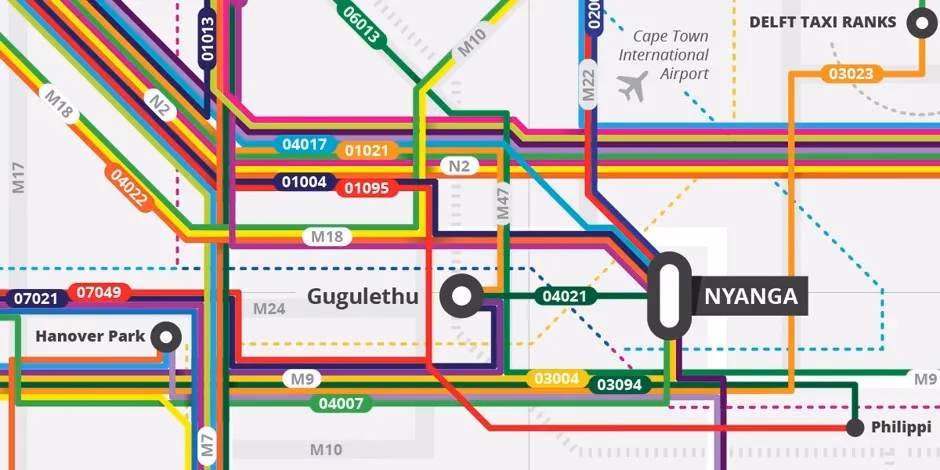 Are minibus taxis common in South Africa?