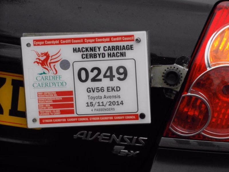 Are metered fares regulated by Cardiff Council?