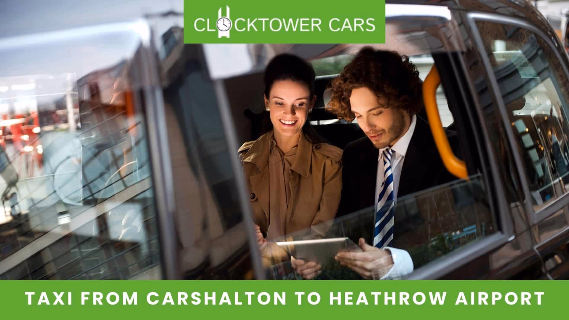 What companies run services between Carshalton & Heathrow?