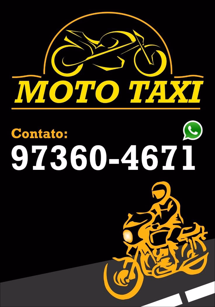 Como editar cartão de visita moto táxi?