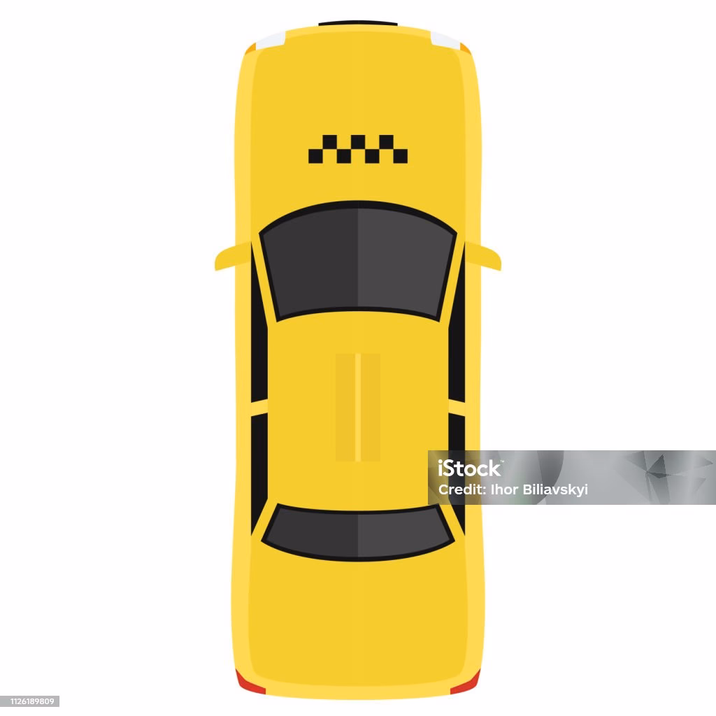 How many vector taxi cab illustrations are there?