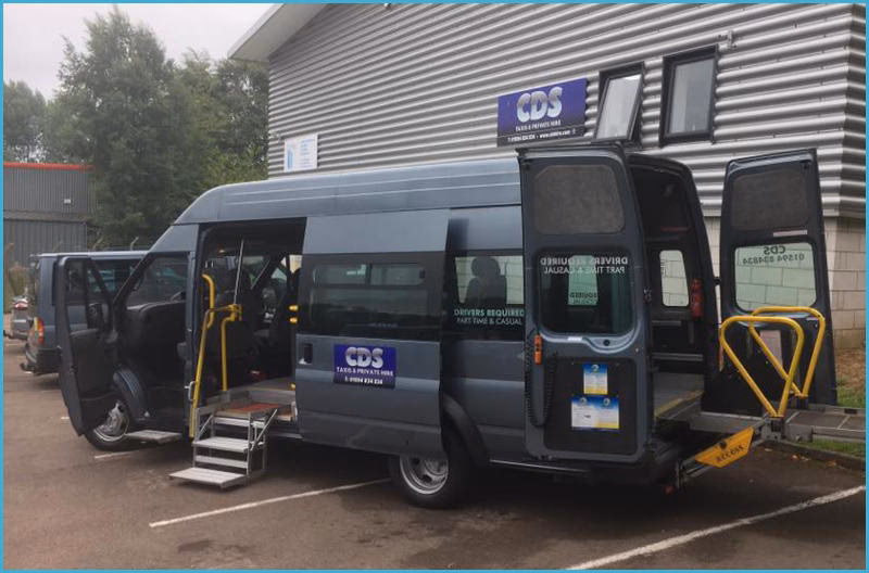 How do I book A CDS taxi?