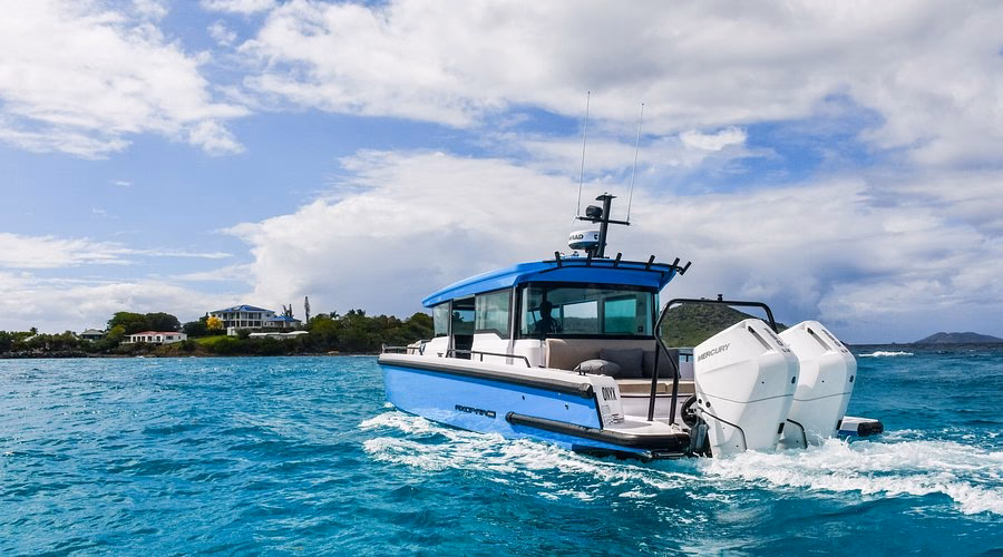 Can I charter a boat from Charlotte Amalie to Tortola?