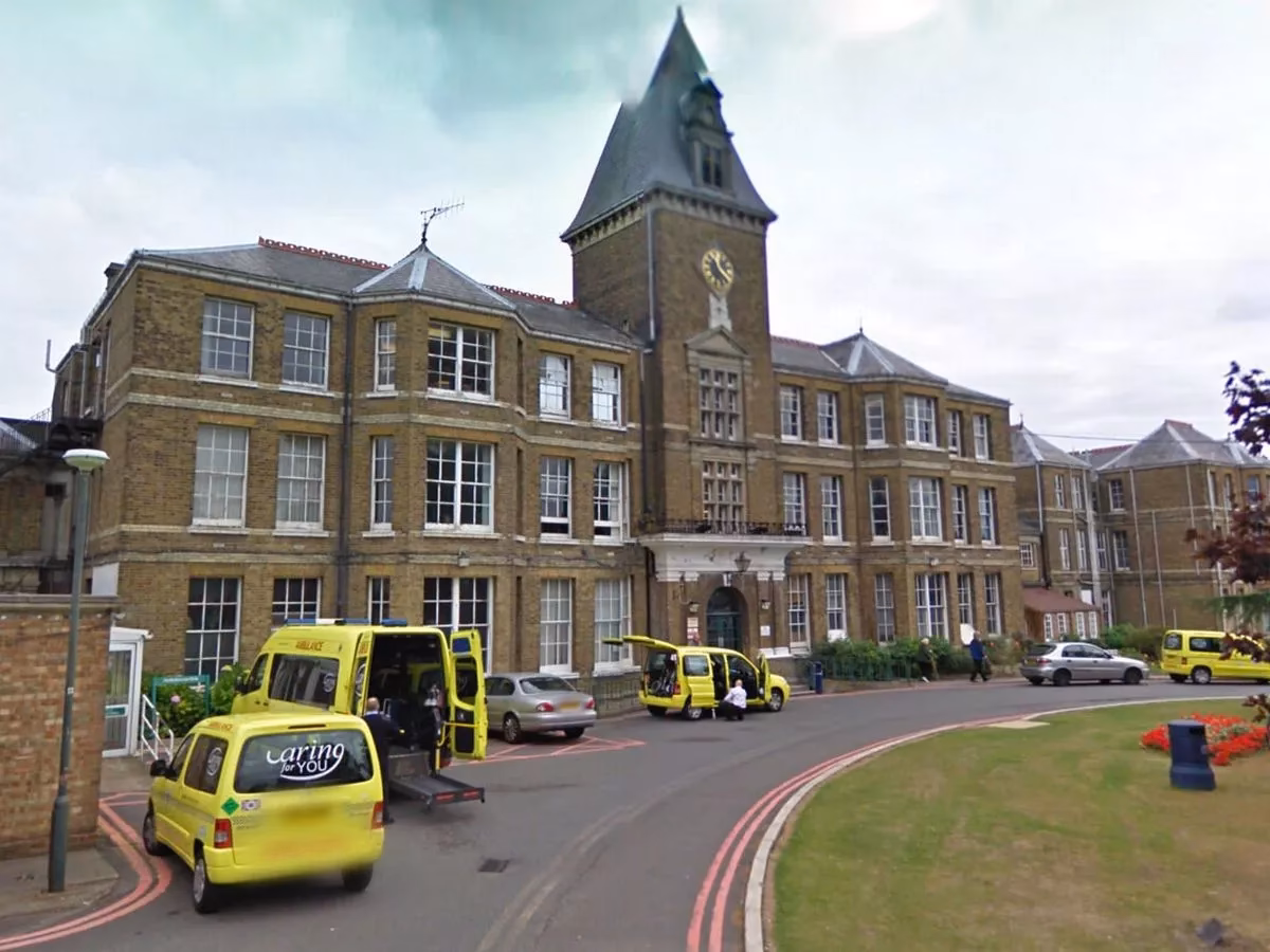 Where is the nearest train station to Chase Farm Hospital?