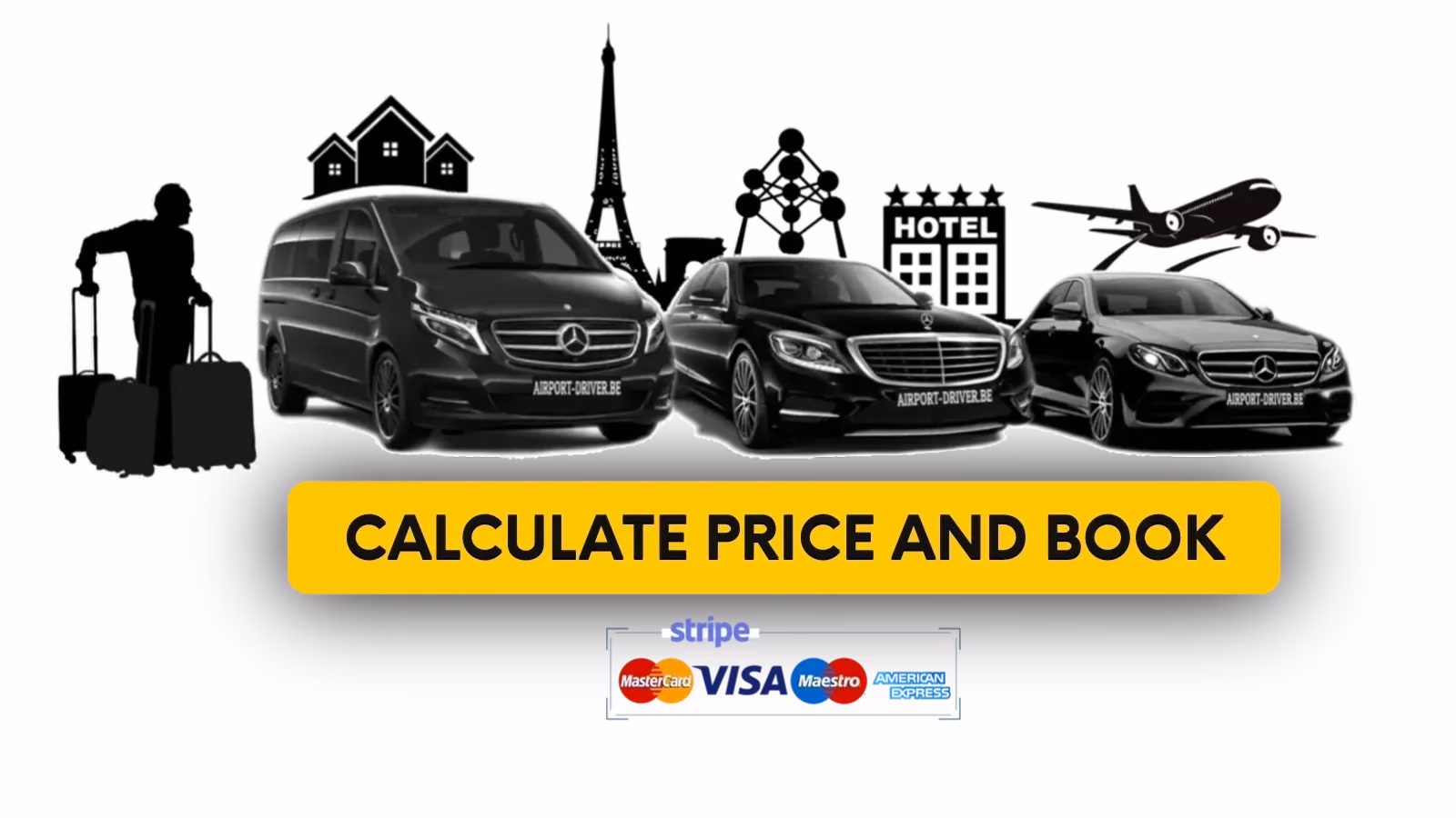 How much does a taxi cost to Antwerp?