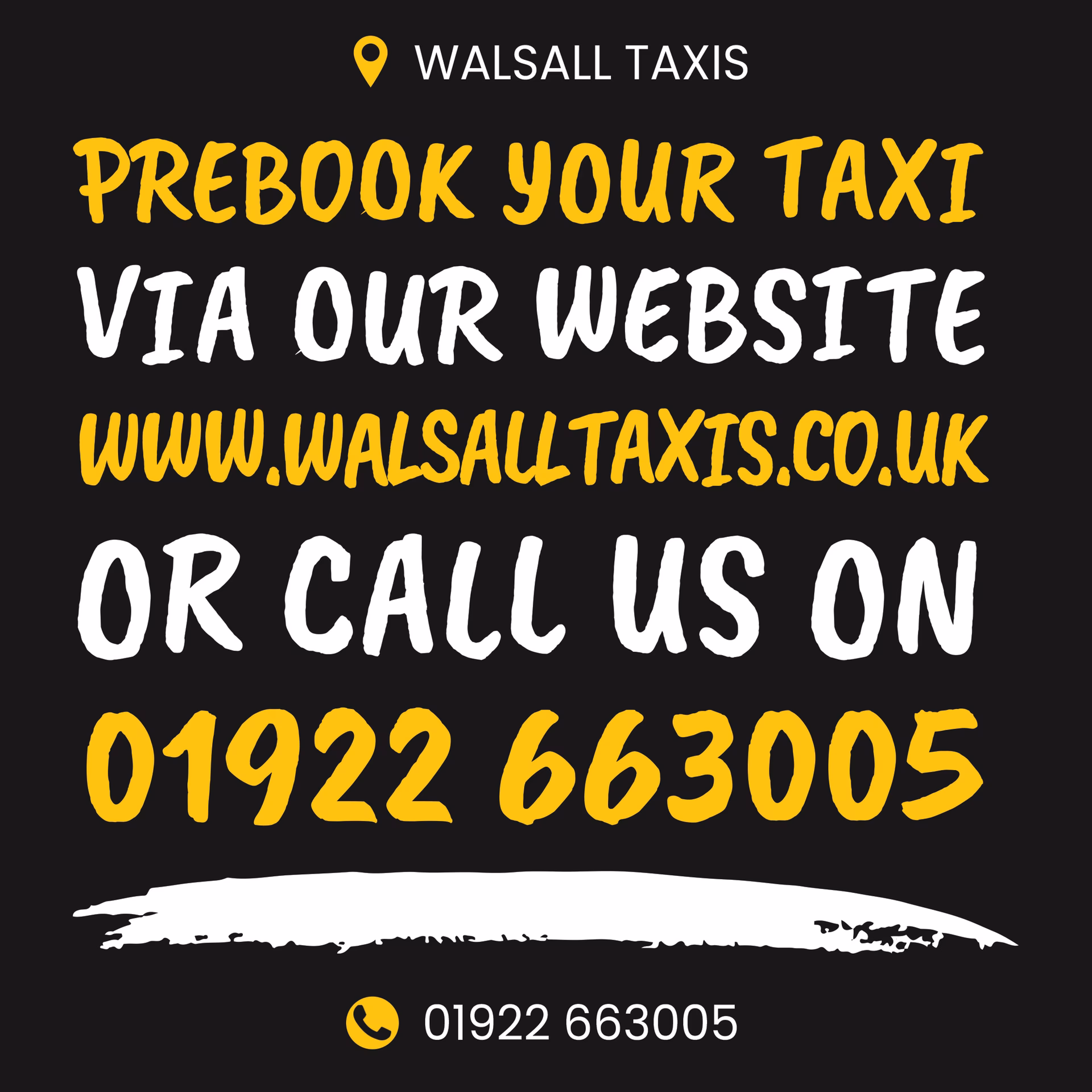 Does Walsall have a cab service?