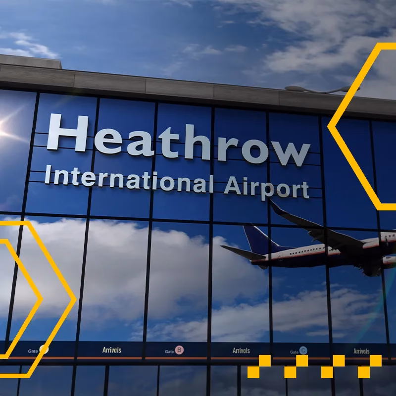 Where can I hire a taxi from Maidstone to London airports?