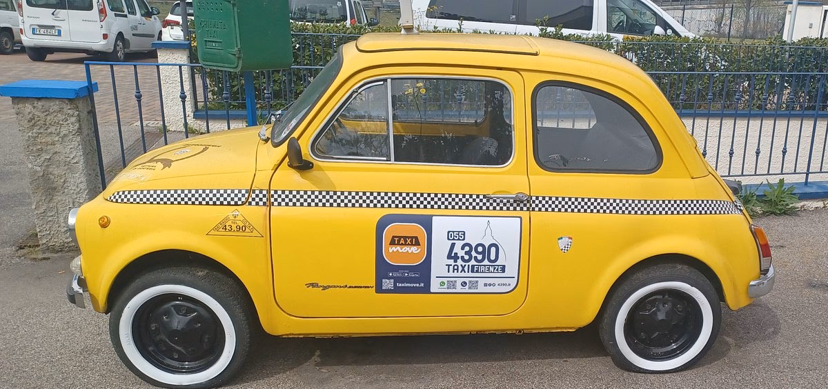 How does a taxi fare calculator work in Florenz?