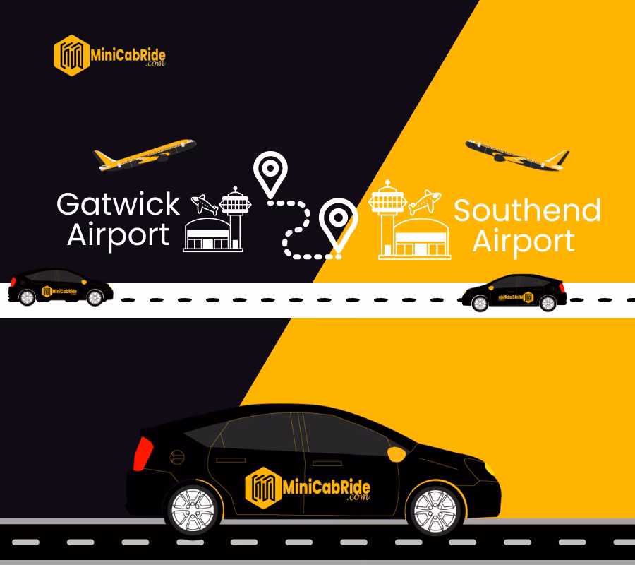 Does Andrews taxis offer a taxi service to London Southend Airport?