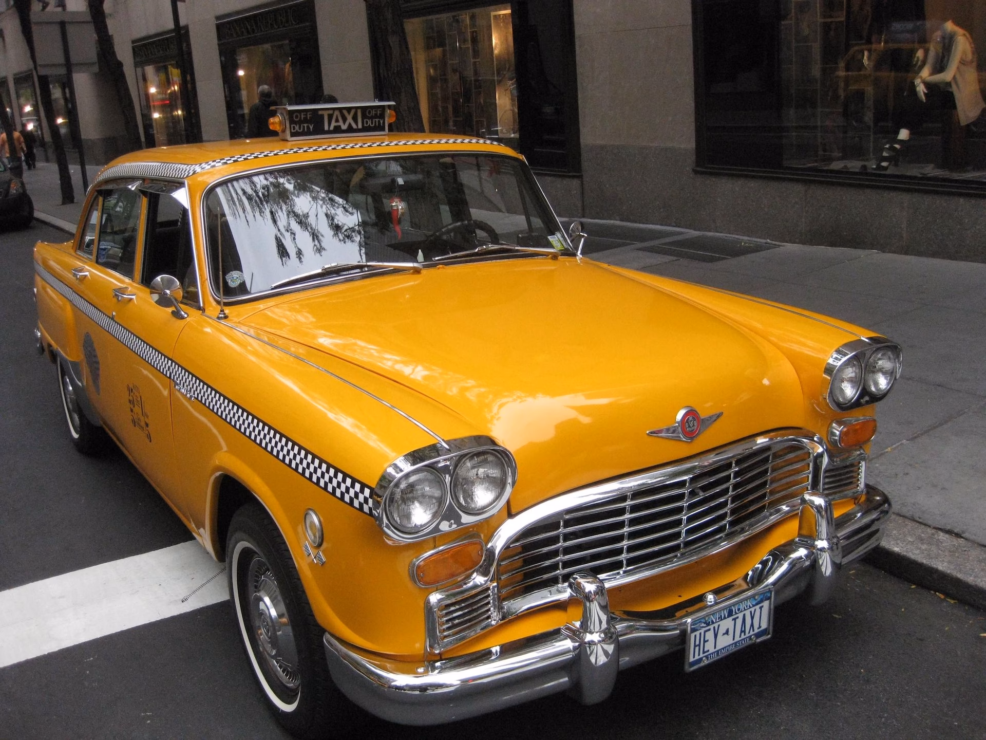 Is the Checker Cab still a New York City landmark?