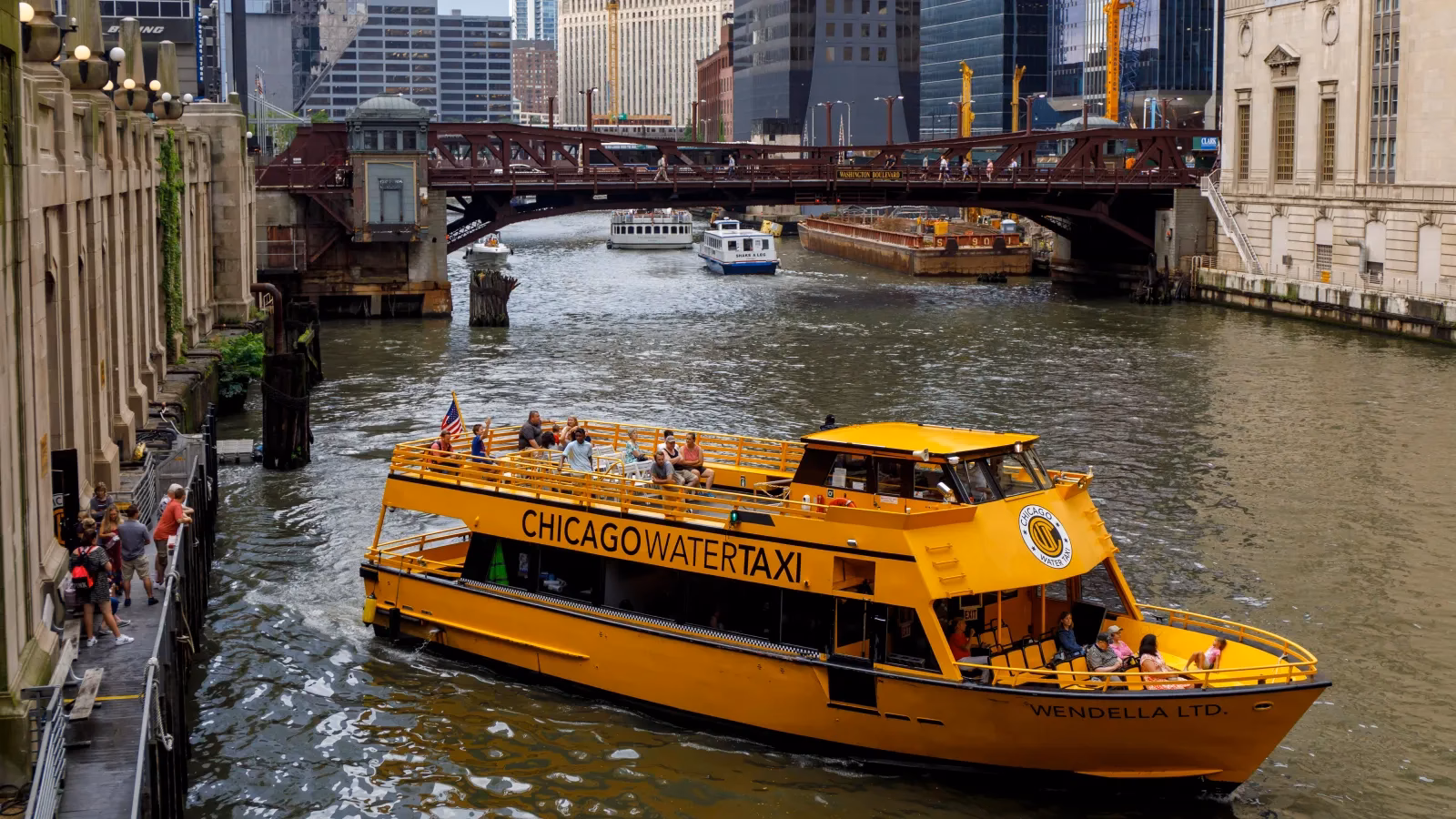 Where can I buy a water taxi ticket?
