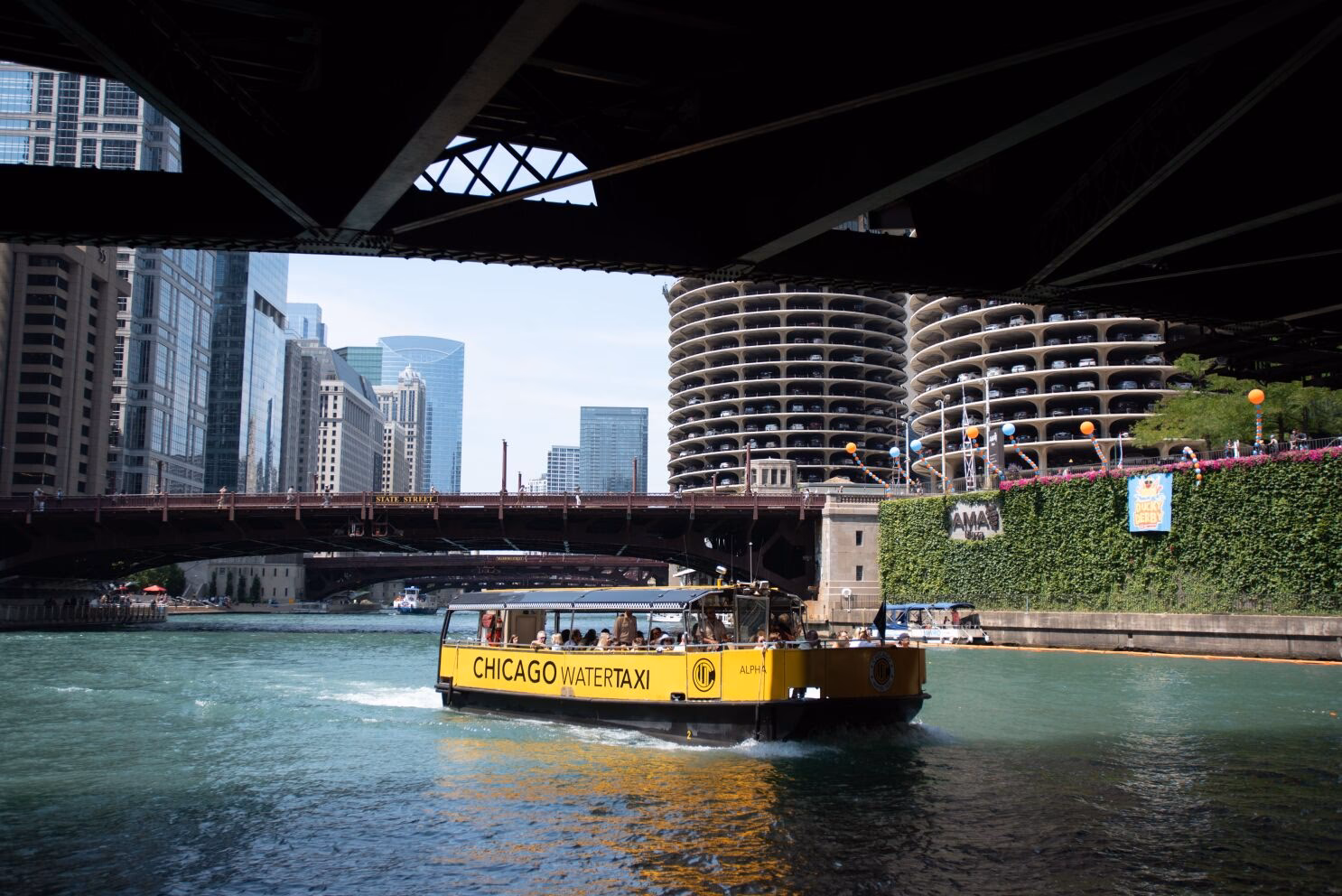When does Chicago Water Taxi operate?