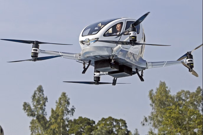 Is a flying taxi the world's first airworthiness certificate?