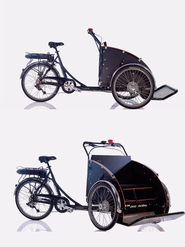 Does Christiania Bikes America have a taxi bike?