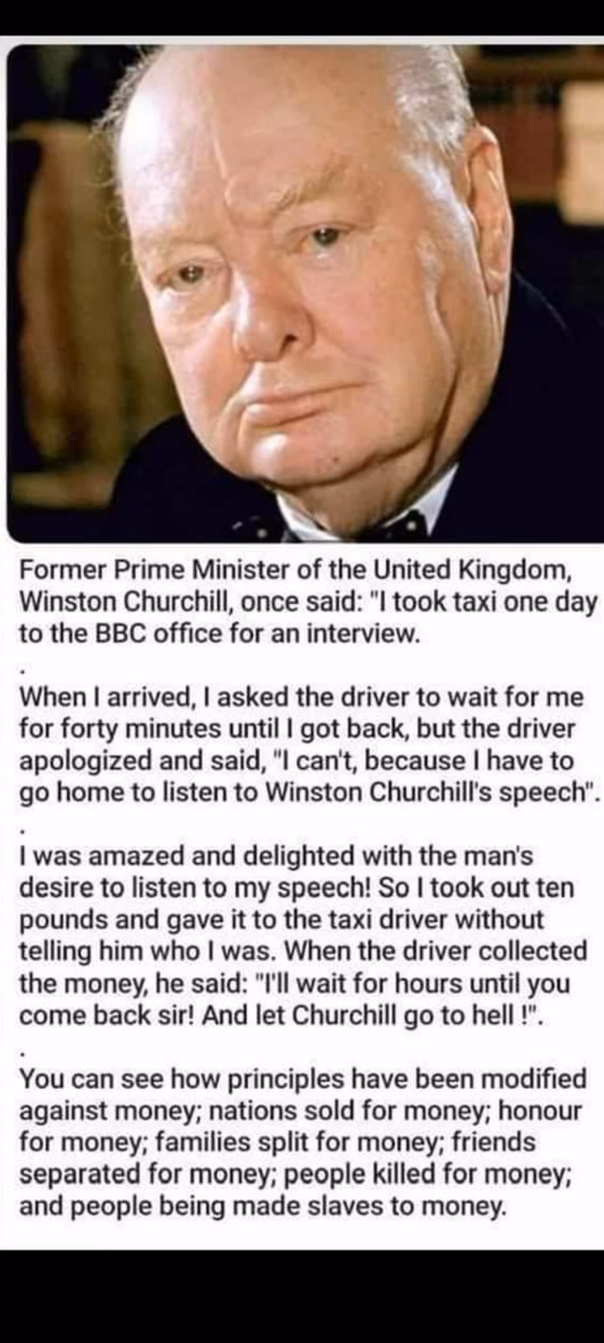 Who was Winston Churchill?