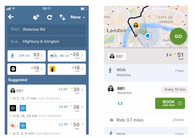 Does Citymapper offer wheelchair-accessible routes?
