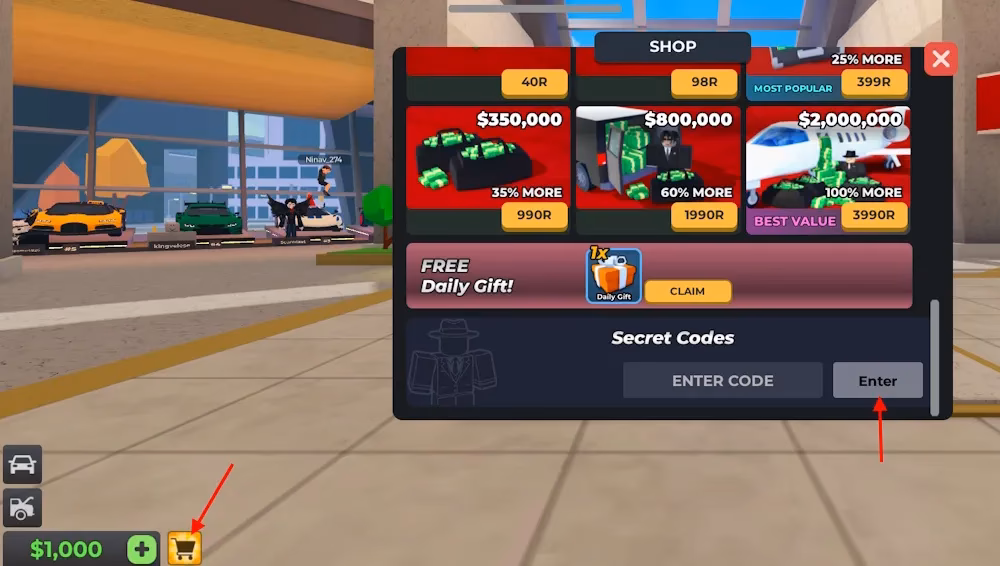 How do I submit a code for taxi Simulator 2?