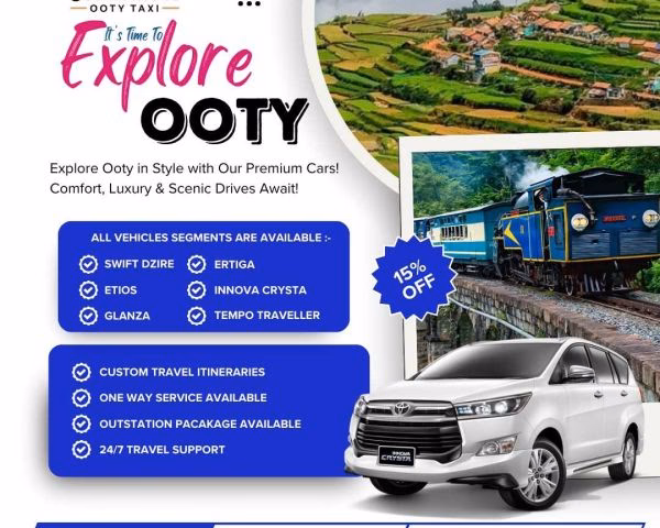 How to book outstation taxi in Coimbatore?