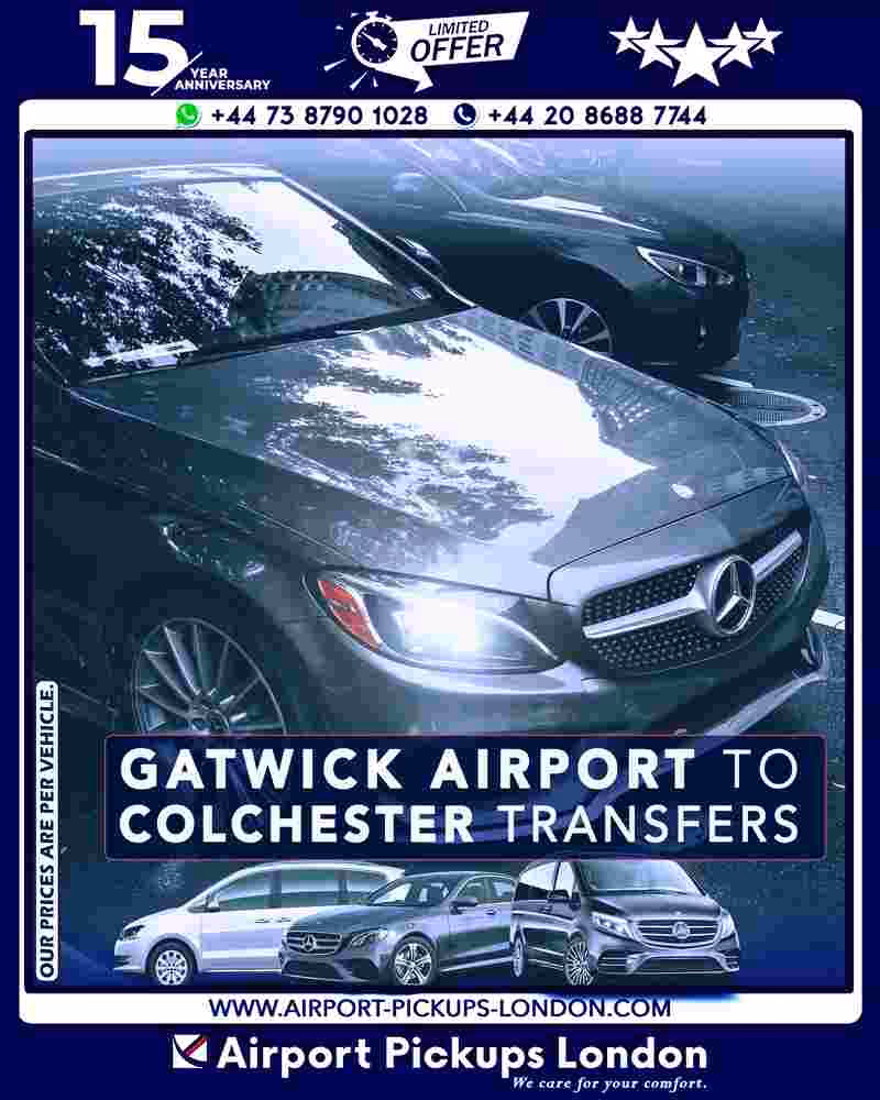 Is there a bus from Colchester to Gatwick Airport?