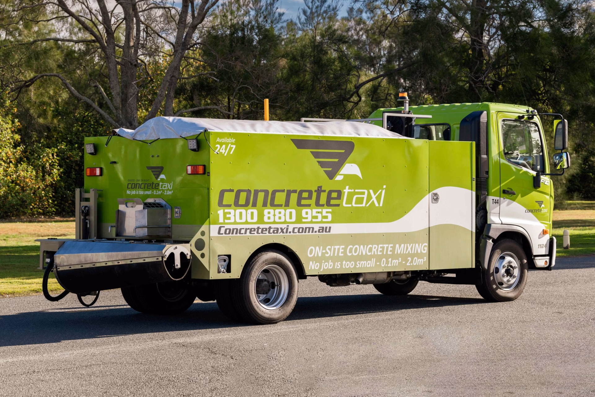 Who is concrete taxi?