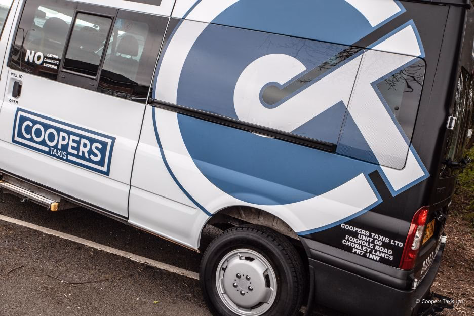 Can I hire a minibus from Cooper's taxis?