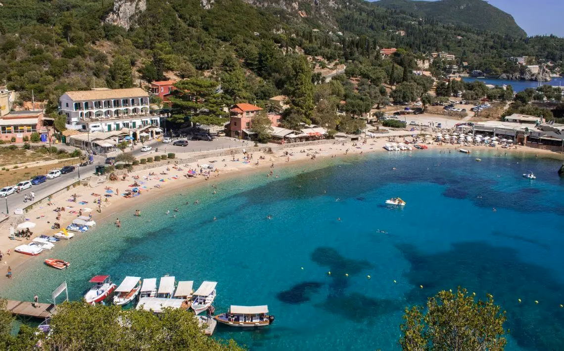 How much does it cost to go from Corfu to Acharavi?